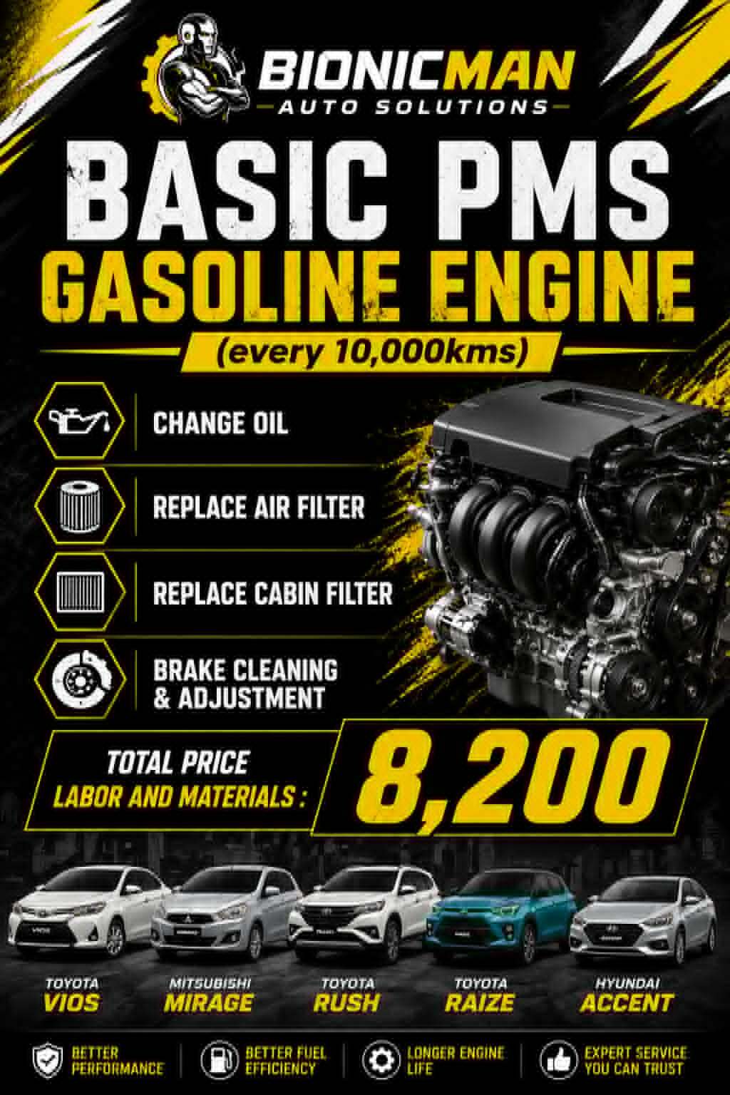 Basic PMS Gasoline